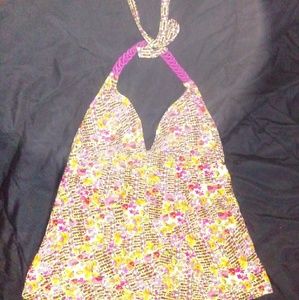 Bathing suit halter top